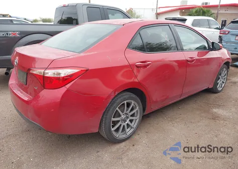 2017 Toyota Corolla Le z USA, uszkodzony, nr VIN 5YFBURHE1HP579907